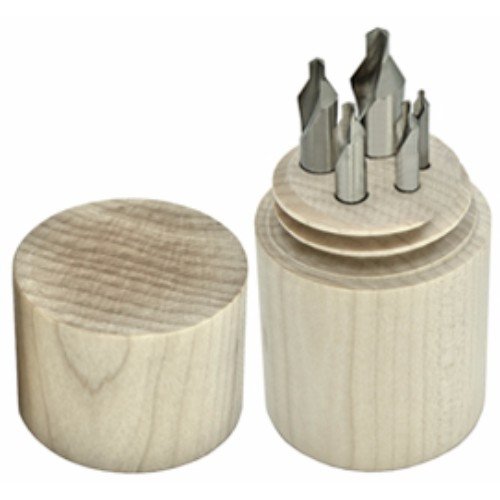 Alfa Tools CDHK50465 5pc Combined Drill & Countersink Set USA