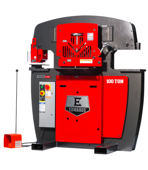 EDWARDS ED9-IW100-3P575-A 100 Ton Ironworker 3 Phase, 575 Volt With Powerlink