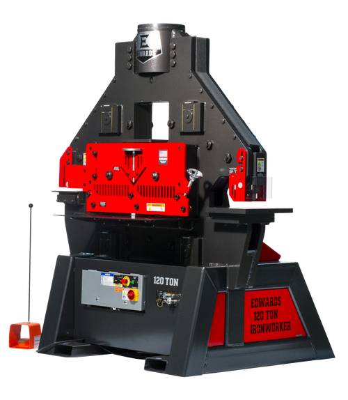 EDWARDS ED9-IW120-3P575-A 120 Ton Ironworker 3 Phase, 575 Volt With Powerlink