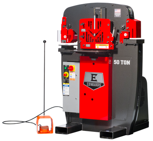 EDWARDS 50T IRONWORKER - 3PH, 208V IW50-3P208