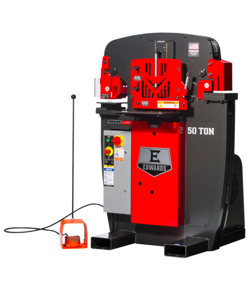 EDWARDS 50T IRONWORKER-3PH, 575V, POWERLINK SYS IW50-3P575-AC500
