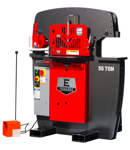 EDWARDS ED9-IW55-3P575-A 55 Ton Ironworker 3 Phase, 575 Volt With Powerlink