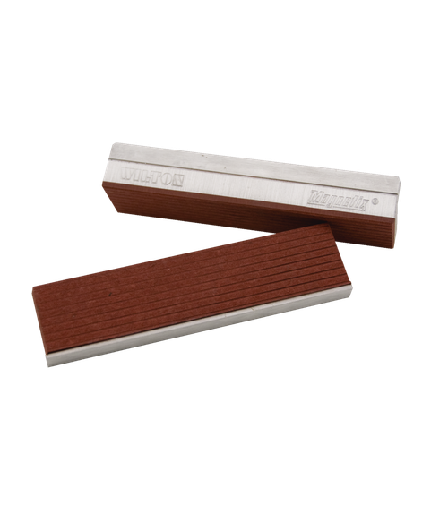 WILTON WL9-14837 F-6, Fiber Face Jaw Cap, 6" Jaw Width
