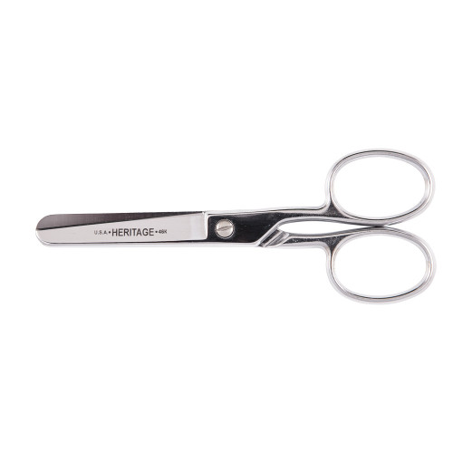 Klein Tools G46HC Safety Scissors with Large Rings, 6-Inch