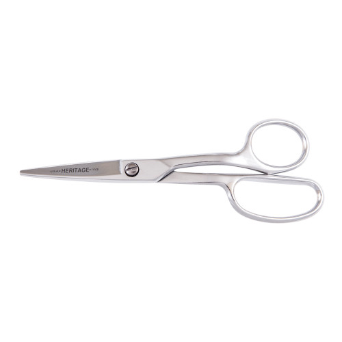 Klein Tools GP717CB Carpet Napping Shear, Curved Handle, Blunt, 8-Inch