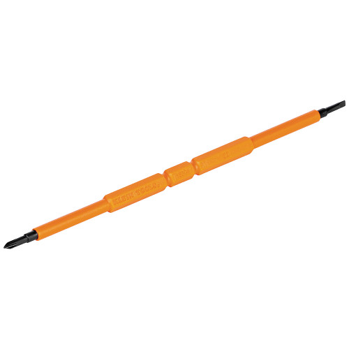Klein Tools 13157INSP Screwdriver Blades, Insulated Double-Ended Slotted, Phillips, 2-Pack
