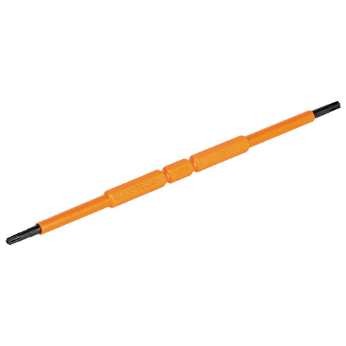 Klein Tools 13158INSP Screwdriver Blades, Insulated Double-Ended TORX, 2-Pack