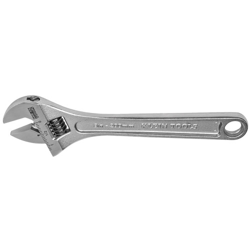 Klein Tools 507-8 Adjustable Wrench , Extra-Capacity, 8-Inch