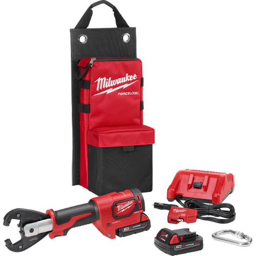 Milwaukee 2678-22K M18 FORCE LOGIC 6T Utility Crimping Kit with Kearney Grooves