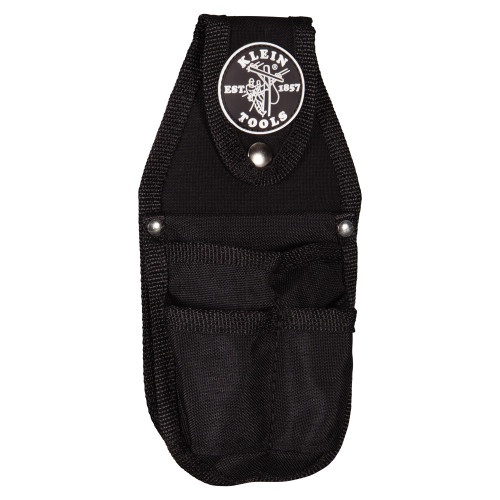Klein Tools 5482 Tool Pouch, Pocket Tool Organizer, 4-Pockets, 5 x 2 x 9.875-Inch