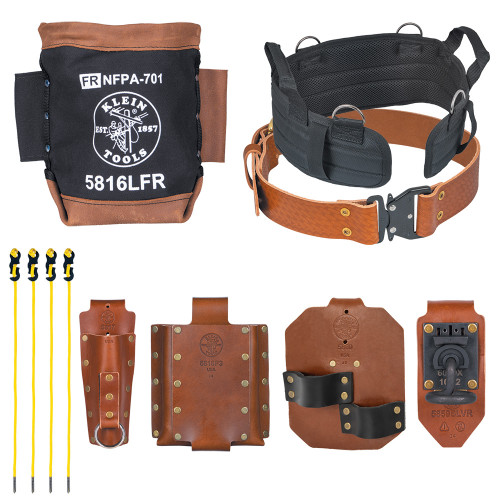 Klein Tools 5800IWBL Ironworker Complete Toolbelt System, Large
