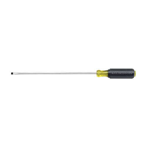 Klein Tools 608-10 1/8-Inch Cabinet Mini Screwdriver, 10-Inch Round Shank