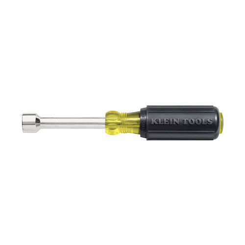 Klein Tools 630-1/2 1/2-Inch Nut Driver, 3-Inch Shaft, Cushion-Grip
