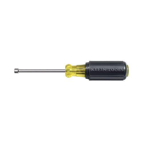 Klein Tools 630-3/16M 3/16-Inch Magnetic Tip Nut Driver 3-Inch Shaft