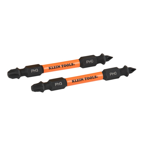 Klein Tools 32491HD Replacement Bit ProFlex #0 Phillips and #3 Phillips