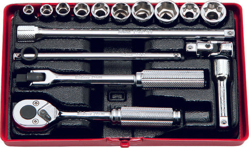 Ko-ken 2250M 1/4 Sq. Dr. Socket set      16 pieces