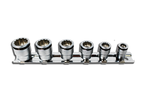 Ko-ken RS2455AS/6 1/4 Sq. Dr. Socket set  1/4-9/16 Nut Grip, 12 point  6 pieces