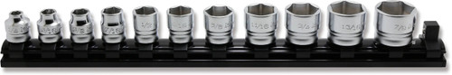 Ko-ken RS3400AZ/11 3/8" Square Drive 6-Point SAE Z-Series 11 Piece Socket Set