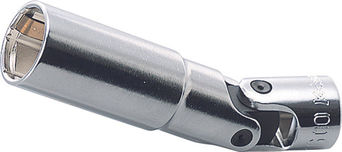 Ko-ken 3340C-18 3/8 Sq. Dr. 6-Point Universal Clip Type Spark Plug Socket  18mm