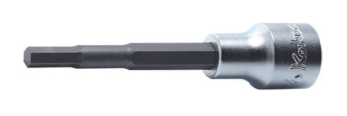 Ko-ken 4010M.100-10(12P) 1/2 Sq. Dr. Bit Socket  10mm Double-Hex Length 100mm For Cylinder head bolt