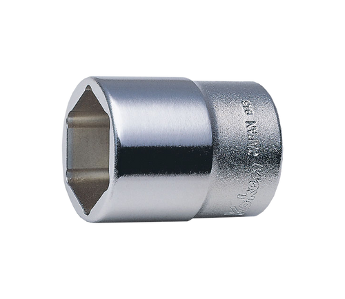 Ko-ken 4111M-24 1/2 Sq. Dr. Socket  24mm Double Square Length 40mm For Lubrication service