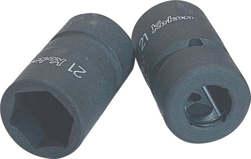 Ko-ken NV14400-17 1/2 Sq. Dr. Socket  17mm 6 point 54mm Sleeve Drive