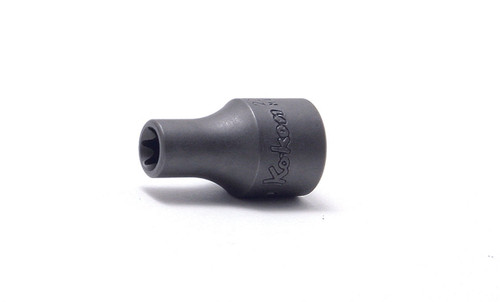 Ko-ken 22425-E7 1/4 Sq. Dr. Industrial TORX® E7 Socket - Length 22mm