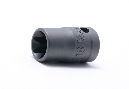 Ko-ken 24425-E16 1/2 Sq. Dr. Socket TORX® E16  Length 37mm