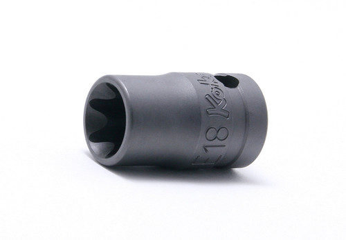 Ko-ken 24425-E20 1/2 Sq. Dr. Socket TORX® E20  Length 37mm