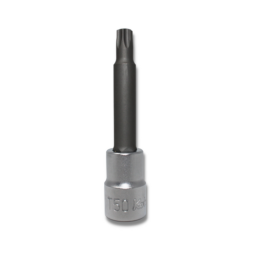 Ko-ken 4025.100R-T50 1/2" Sq. Dr. Round Shank TORX® T50 Bit Socket