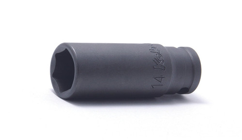 Ko-ken 23300M-12 3/8 Sq. Dr. Socket  12mm 6 point Length 55mm