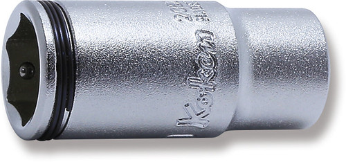 Ko-ken 2350X-5 1/4 Sq. Dr. Semi-Deep NUT GRIP® Socket 5mm