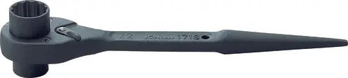 Ko-ken 171S-17X22 Spud Ratchet  17 x 22mm 12 point Length 250mm