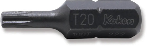 Ko-ken 100T.32-T20 5/16 Hex Dr. TORX® T20 Bit - Length 32mm