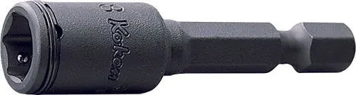 Ko-ken 113.50(2B)-3/8 1/4 Hex Dr. Nut Setter  3/8 Nut Grip Length 50mm