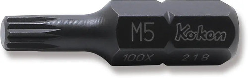Ko-ken 100X.32-M5 5/16 Hex Dr. Bit XZN M5  Length 32mm