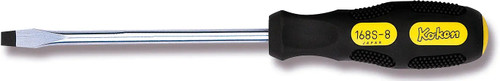 Ko-ken 168S-6(300) Screwdriver Slotted 6mm  Length 410mm