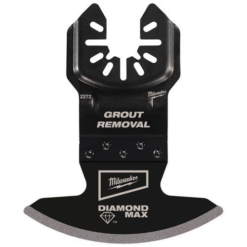 Milwaukee 49-25-2275 OPEN-LOK DIAMOND MAX Diamond Grit Grout Removal Multi-Tool Blade 5PK