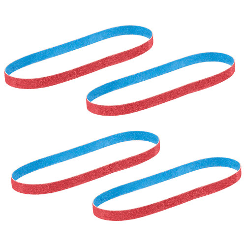 Milwaukee 48-80-9040 1/2 x 18 40 Grit Bandfile Belts  4 pack