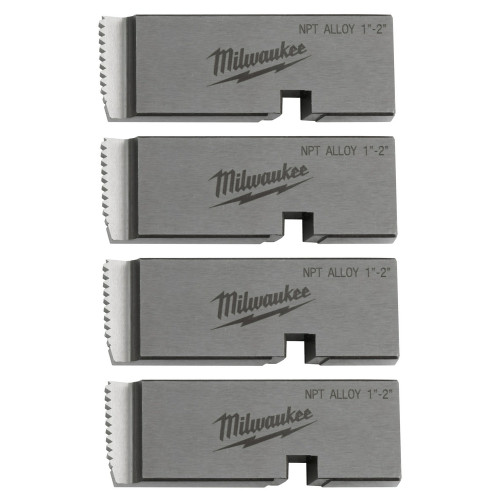 Milwaukee 48-36-1202 1"-2" ALLOY NPT Universal Pipe Threading Dies