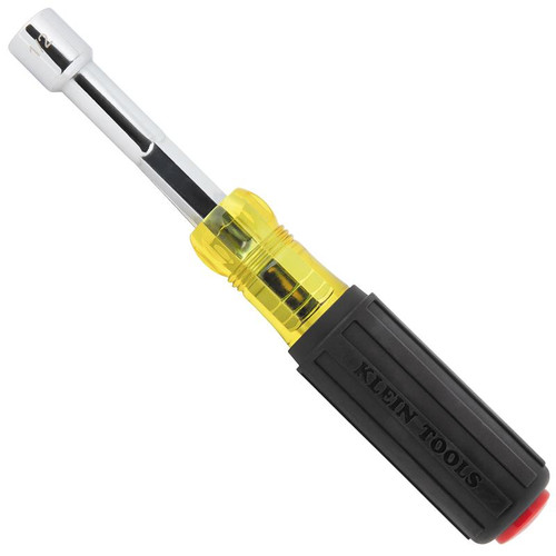 Klein Tools 65412 Color-Coded Hollow-Shaft Heavy-Duty Nut Driver, 1/2-Inch