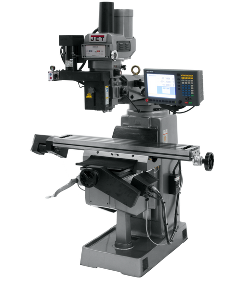 JET JT9-690948-4 JTM-4VS Mill With 3-Axis ACU-RITE G-2 MILLPWR CNC 460V