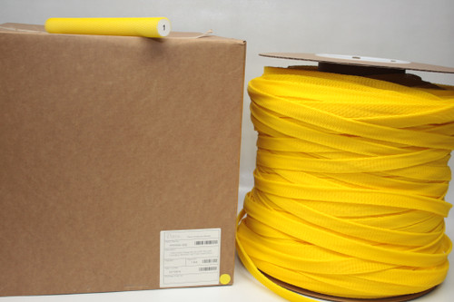 Pacon PPS-1002-1500 Protective Netting, Thread Protection Sleeve, 1"-2" Diameter, 1500 ft Length, Yellow