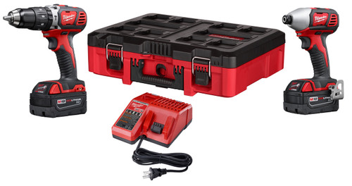 Milwaukee 2697-22PO 2 Tool Combo Kit with PACKOUT