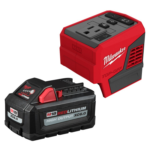 Milwaukee 2846-21HO M18 175W Power Supply+Battery