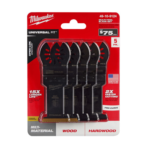 Milwaukee 49-10-9124 Milwaukee Open-Lok 5Pc Variety Set