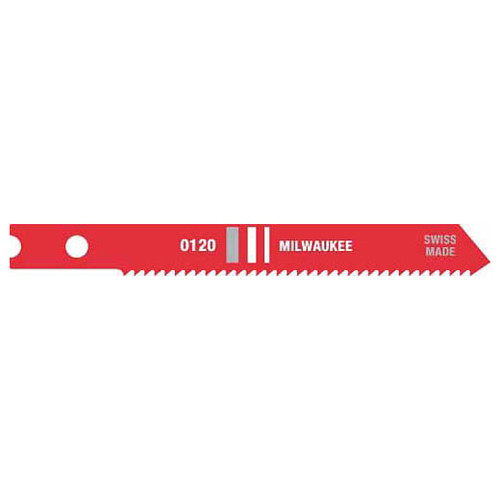 Milwaukee 48-42-0120 2-3/4" 18TPI U-Shank Metal High Speed Steel Jig Saw Blades 5PK