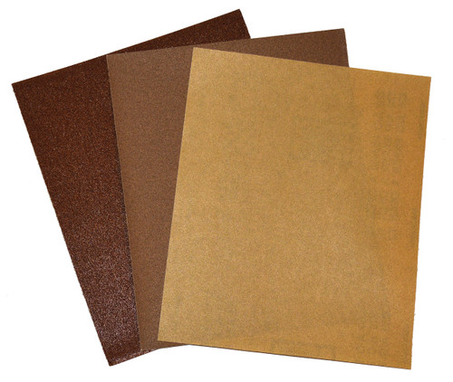 Alfa Tools AS61908 9" x 11" 180 Grit Aluminum Oxide Paper Sheets 50/Pack