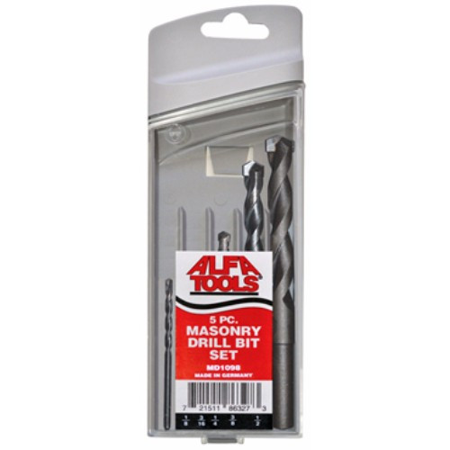Alfa Tools MD1098 5pc Multi-Purpose Megadrill Set