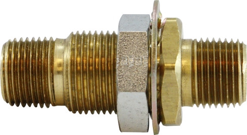 Midland Metal 28313 Adapter, 1/4 in FIP x 1/2 in MIP, Brass